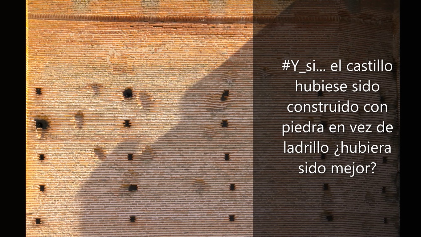 Exclusión agujas del reloj es suficiente Y si... el castillo hubiese sido construido en piedra en vez de ladrillo? ¿hubiera sido mejor? - Castillo de la Mota Exclusión agujas del reloj es suficiente Y si... el castillo hubiese sido construido en piedra en vez de ladrillo? ¿hubiera sido mejor? - Castillo de la Mota