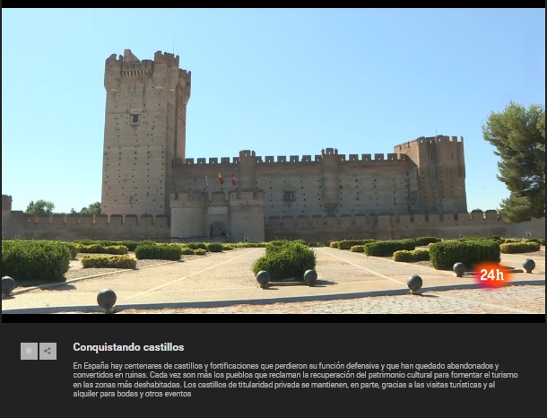 El Castillo de la Mota de Medina del Campo será uno de los protagonistas en REPOR “Conquistando Castillos”.