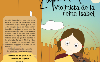 El 13 de junio…¡Cuentacuentos musical en el Castillo de la Mota!