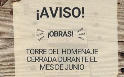 CIERRE TEMPORAL DE LA TORRE DEL HOMENAJE DEL CASTILLO DE LA MOTA.